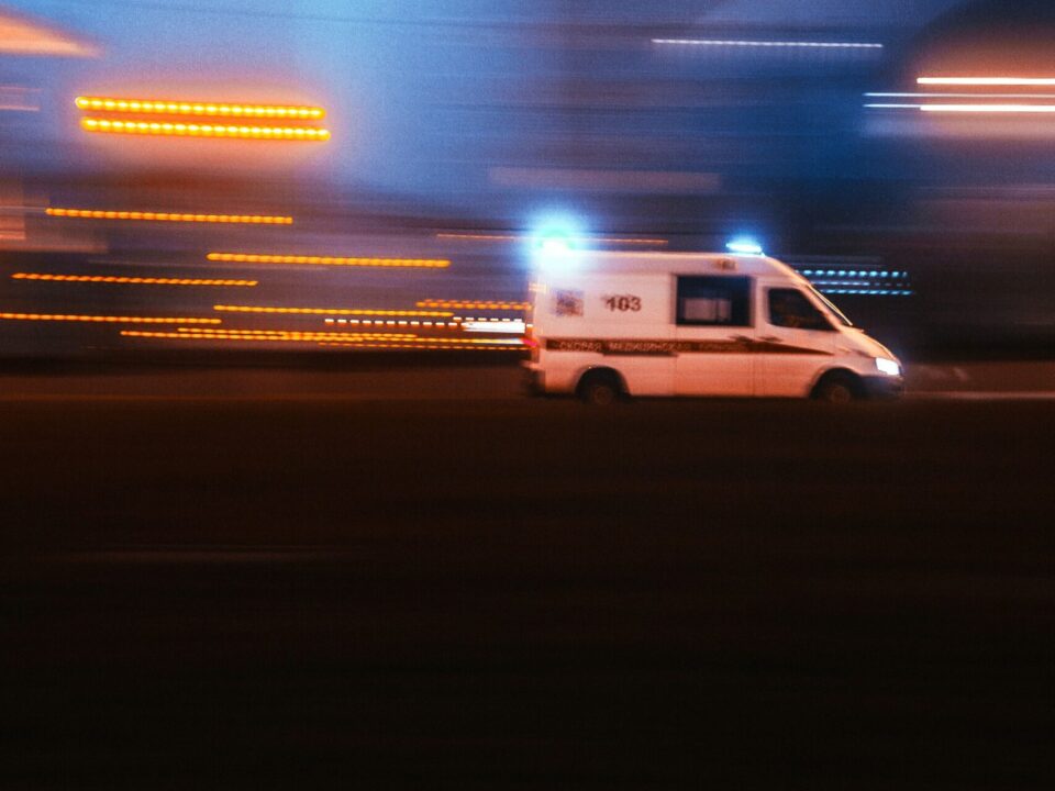 ambulancia rápida por shock anafiláctico