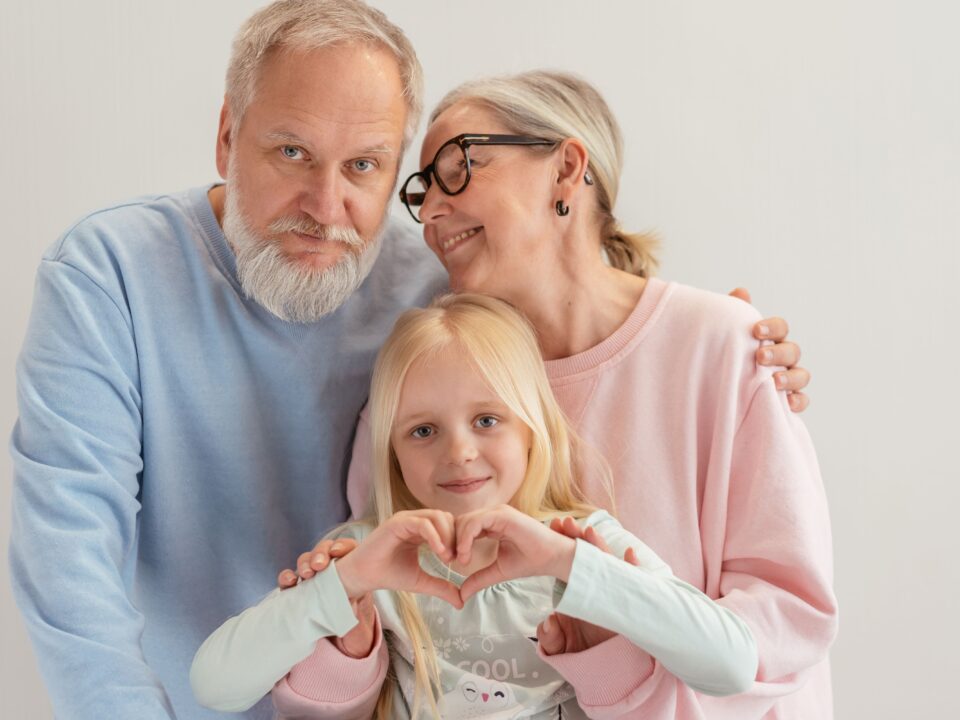 Abuelos y nietos